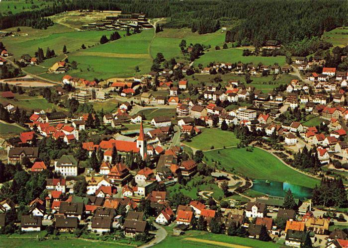 Schonach Schwarzwald Panorama Luftkurort und Wintersportplatz