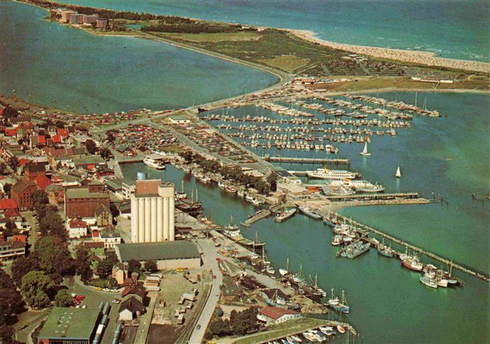 Heiligenhafen Ostseebad Panorama Hafen Bad an der Vogelfluglinie