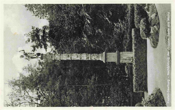 BAD HOMBURG Kastell Saalburg Jupiter-Saeule