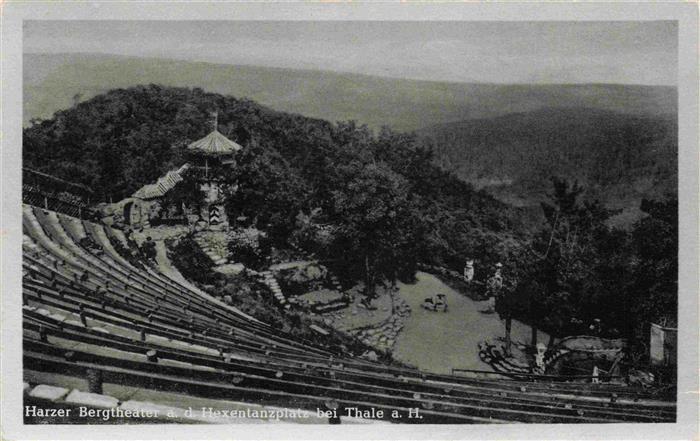 Thale Harz Harzer Bergtheater an dem Hexentanzplatz