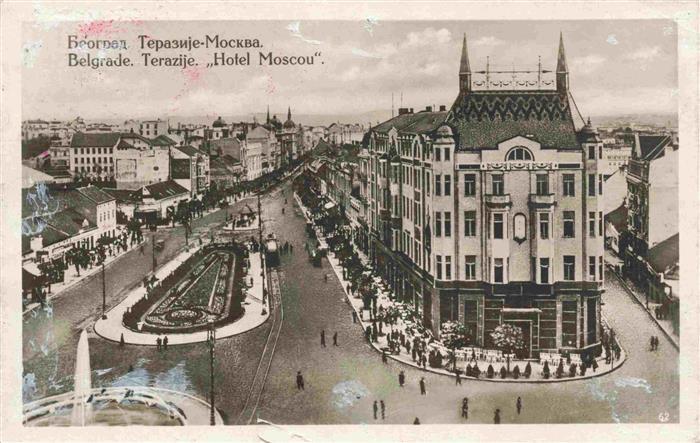 Belgrade Belgrad Serbija Hotel Moscou
