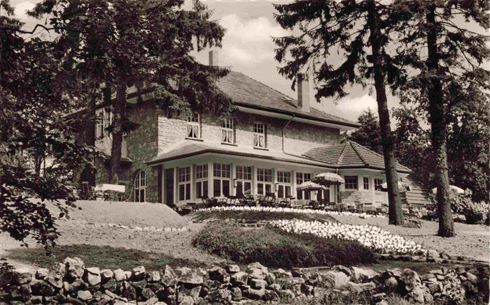 BAD PYRMONT Sennhuette mit Jaegerstuben am Bomberg
