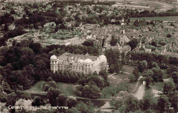 Celle  Niedersachsen Ansicht mit Schloss