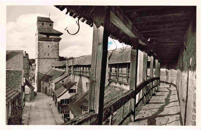 Noerdlingen Altstadt Stadt der Scharlachrennen an der romantischen Strasse