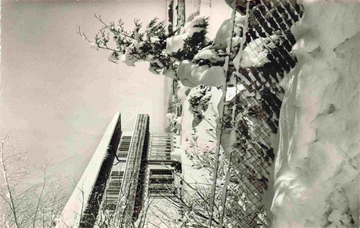FREUDENSTADT BW Landhaus Usadel Hoehenluftkurort im Schwarzwald Winterlandschaft