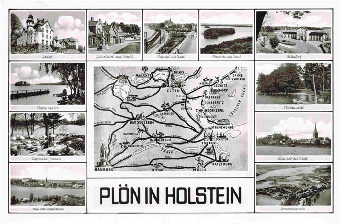 Ploen am See Schleswig-Holstein Teilansichten Seenlandschaft Holsteinische Schwe