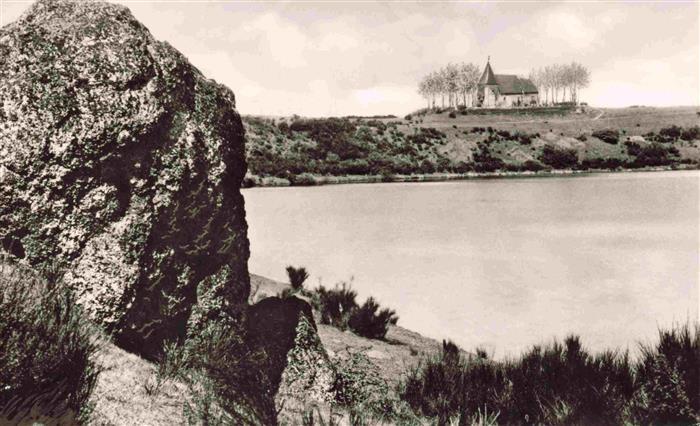 Daun Vulkaneifel Panorama Totenmaar Kirche