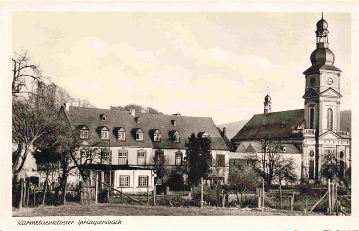 Springiersbach Kloster Bengel Rheinland-Pfalz Karmelitenkloster Kirche
