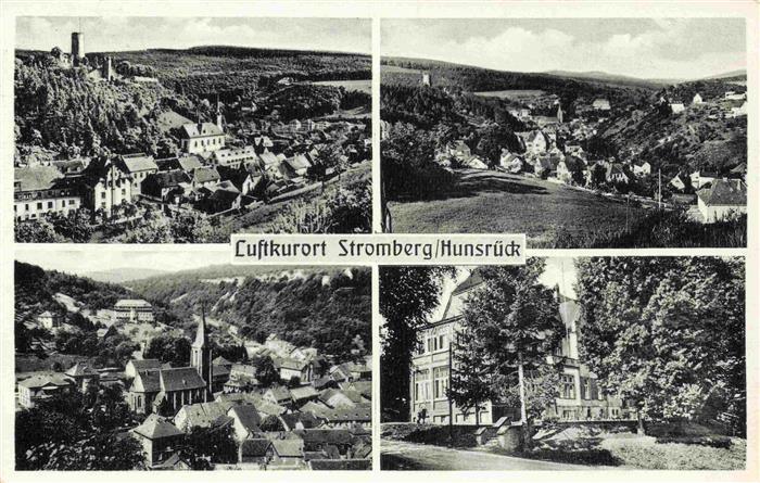 Stromberg Hunsrueck Panorama Luftkurort Kurhotel Kirche