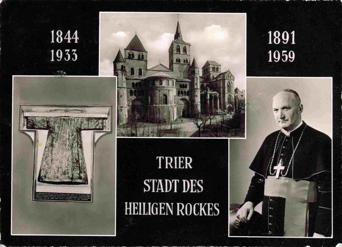 TRIER  CITY Basilika Stadt des Heiligen Rockes Bischof