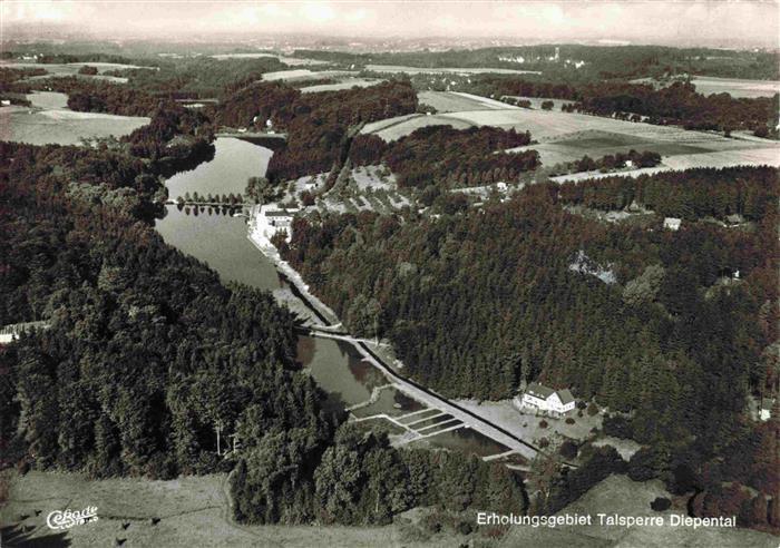 Leichlingen Rheinland Panorama Erholungsgebiet Talsperre Diepental