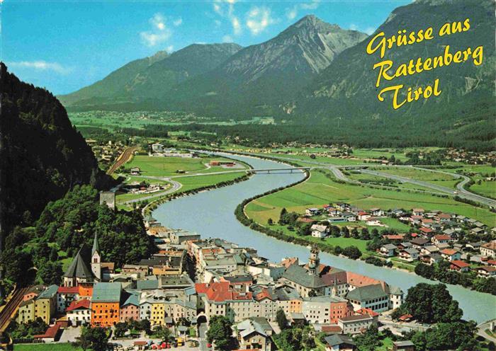 Rattenberg  Tirol AT Panorama Unterinntal
