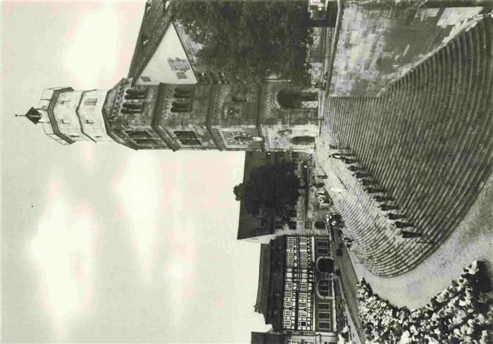 Schwaebisch Hall BW Freilichtspiele auf der Treppe von St. Michael