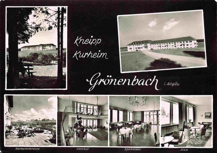Groenenbach Bad Kneipp-Kurheim Terrasse Vestibuel Speisesaal Diele