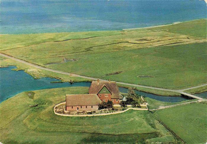 Hallig Hooge Kirchwarft