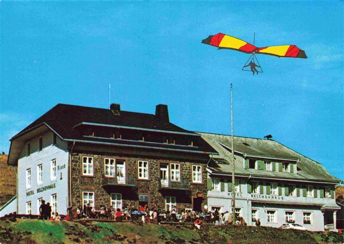 Wieden Schwarzwald BW Berghotel Wiedener Eck Belchengebiet Drachenfliegen