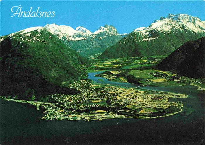 Åndalsnes Fliegeraufnahme