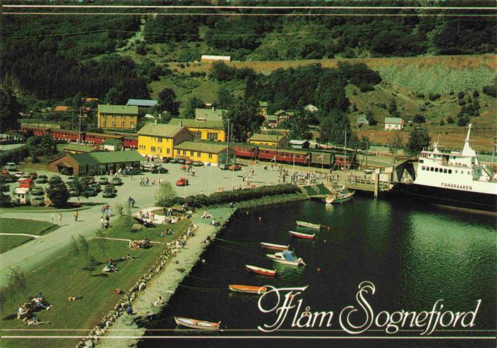 Flam Hafen Sognefjord