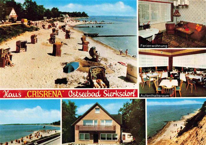 Sierksdorf Ostseebad Haus Crisrena Ferienwohnung Aufenthaltsraum Steilkueste Str