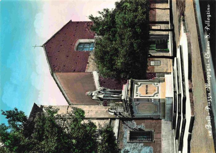 Forli-Cesena Gatteo Mare IT Piazza Morgagni Chiesa San Pellegrino Monumento