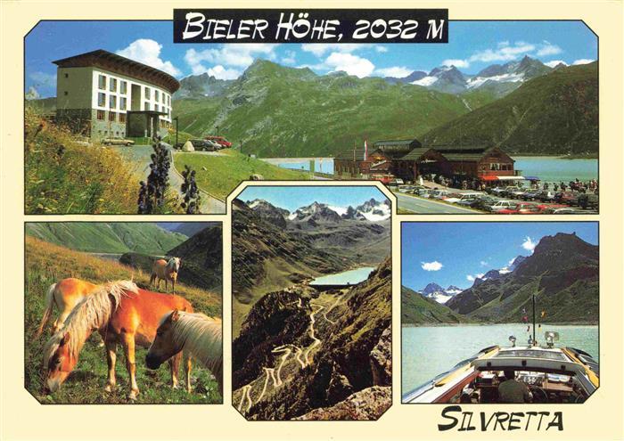 Bielerhoehe Gaschurn Montafon Vorarlberg AT Berghotel Restaurant Silvretta-Hocha