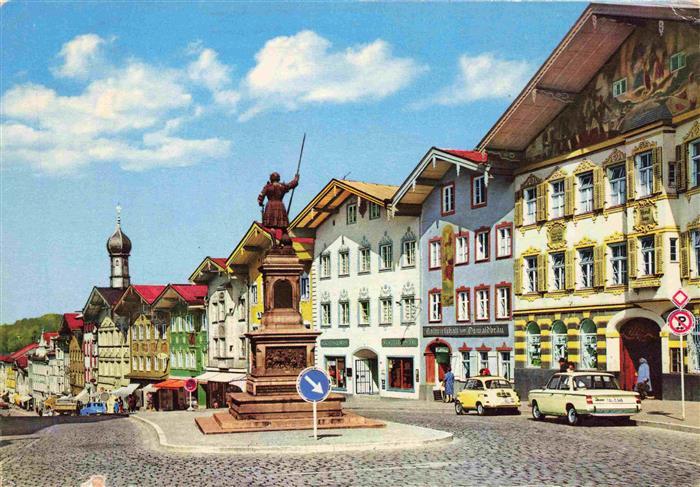 BAD ToeLZ Marktstrasse mit Winzerer-Denkmal