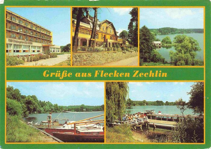 Zechlin Rheinsberg Ostprignitz-Ruppin Brandenburg FDGB Erholungsheime Schwarzer