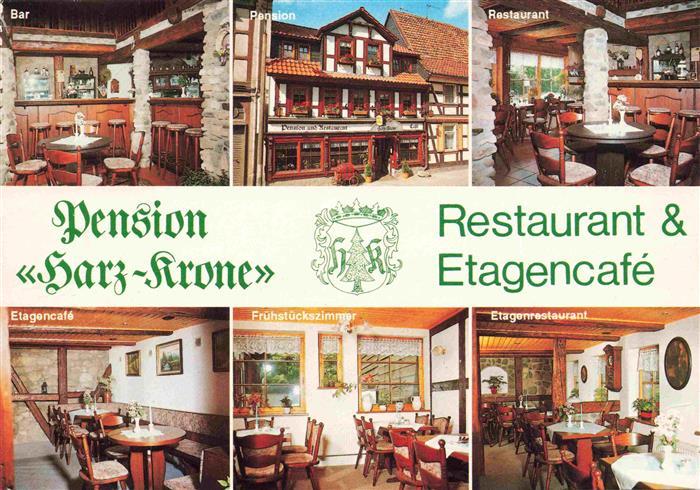 Wernigerode Harz Pension Harz-Krone Restaurant Café