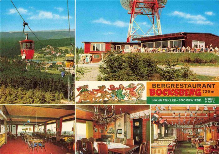 Hahnenklee-Bockswiese Harz Bergrestaurant Bocksberg Bergbahn