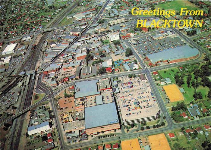 Blacktown Aerial view