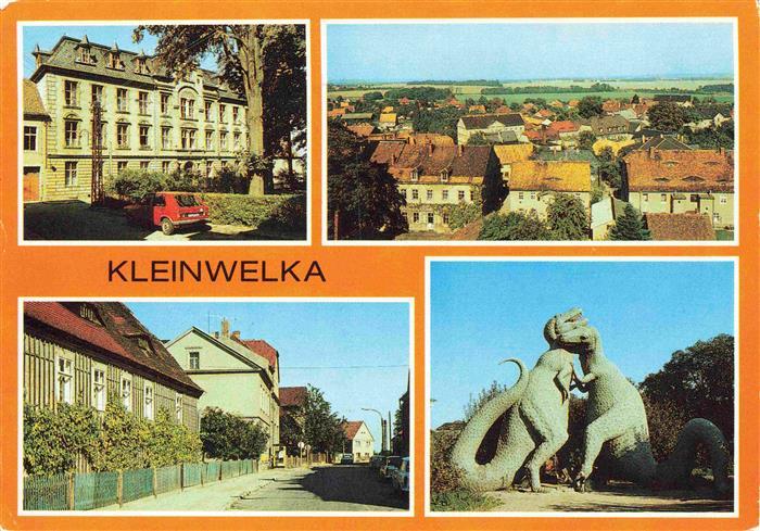 Kleinwelka Teilansichten Skluptur Stadtpanorama
