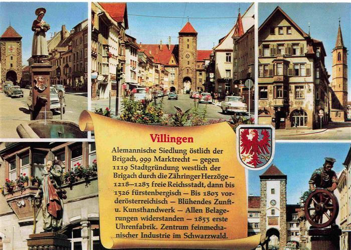 VILLINGEN -SCHWENNINGEN BW Motive Altstadt Historie