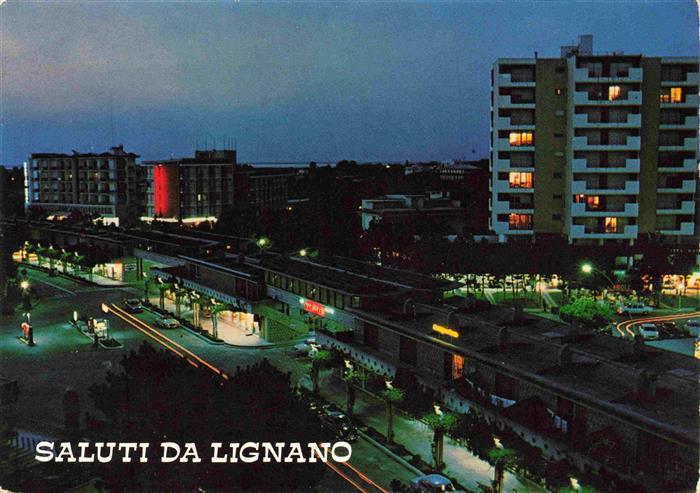 LIGNANO Pineta Veneto IT Il centro di notte
