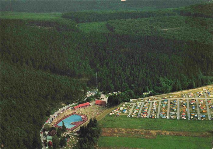 Wolfshagen Harz Schwimmbad mit Campingplatz