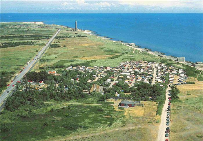 Skagen DK Grenen Camping Luftaufnahme