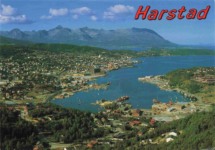 Harstad Fliegeraufnahme