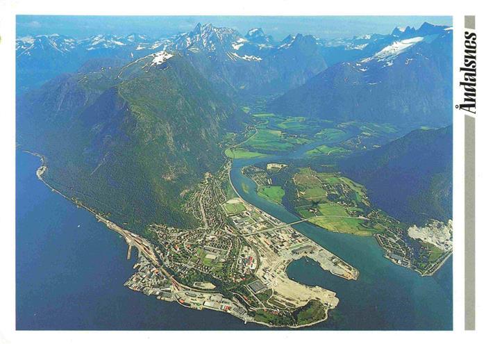 Romsdalen Norge Fliegeraufnahme