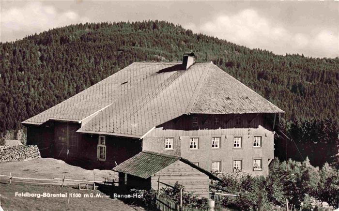 Baerental Feldberg Schwarzwald BW Benez Hof