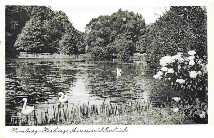 Harburg Elbe Hamburg Aussenmuehlenteich