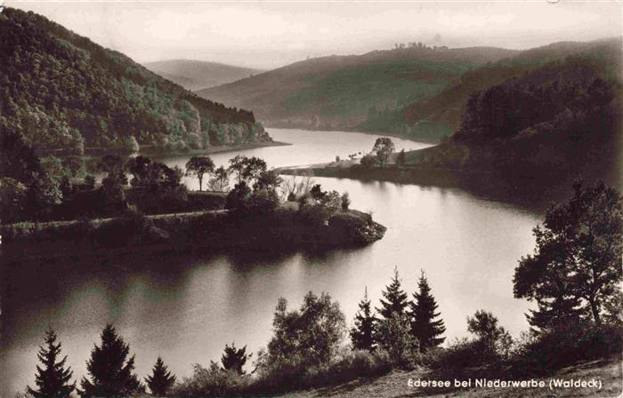 Niederwerbe Edersee Panorama
