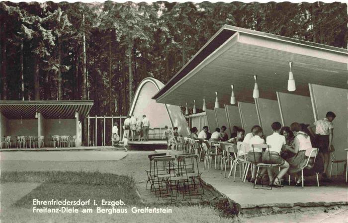 Ehrenfriedersdorf Erzgebirge Freitanz Diele am Berghaus Greifenstein