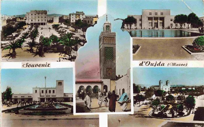 Oujda Oudjda Maroc Teilansichten