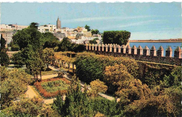 RABAT  Maroc Vue du Jardin