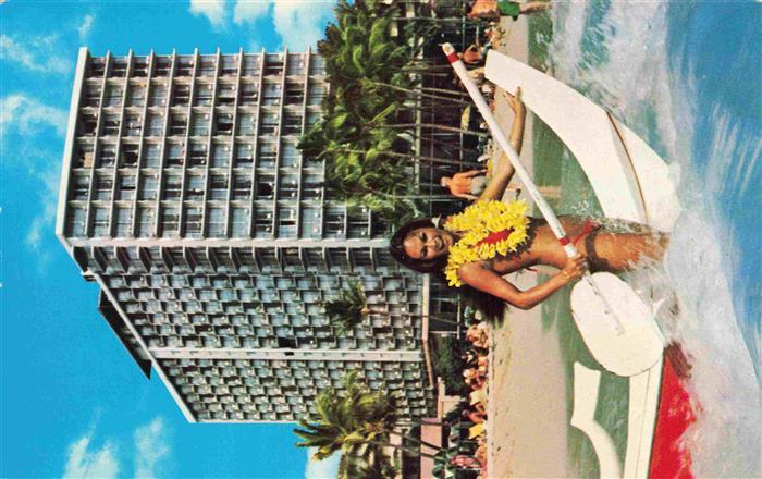 Waikiki Honolulu Hawaii USA The Outrigger Hotel