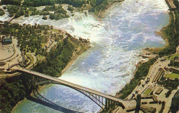 NIAGARA FALLS Ontario Canada Aerial View