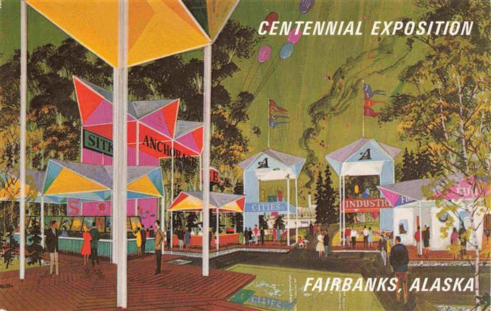 Fairbanks Alaska USA Centennial Exposition Fairbanks 1967