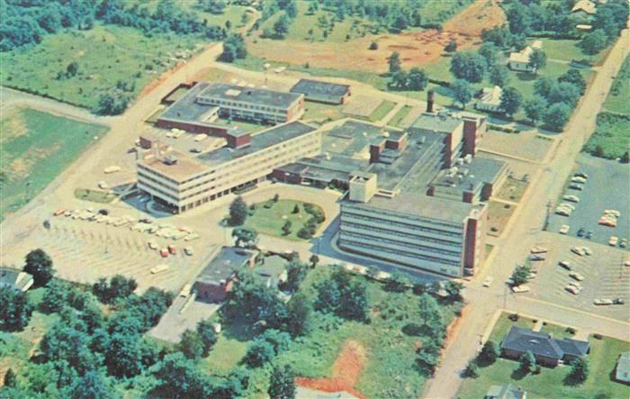 Bristol Tennessee USA Aerial View of Bristol Memorial Hospital