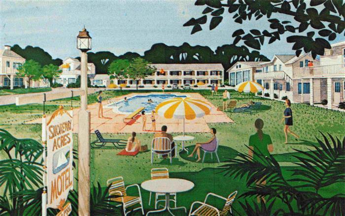 Cape Cod Massachusetts USA Shoreway Acres Motel Shore St Falmouth Center