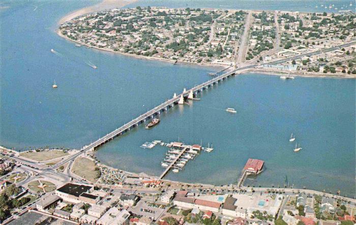 St Augustine Florida USA Aerial view