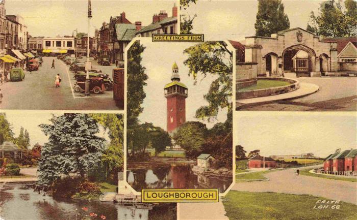 Leicester UK Partial view Loghborough